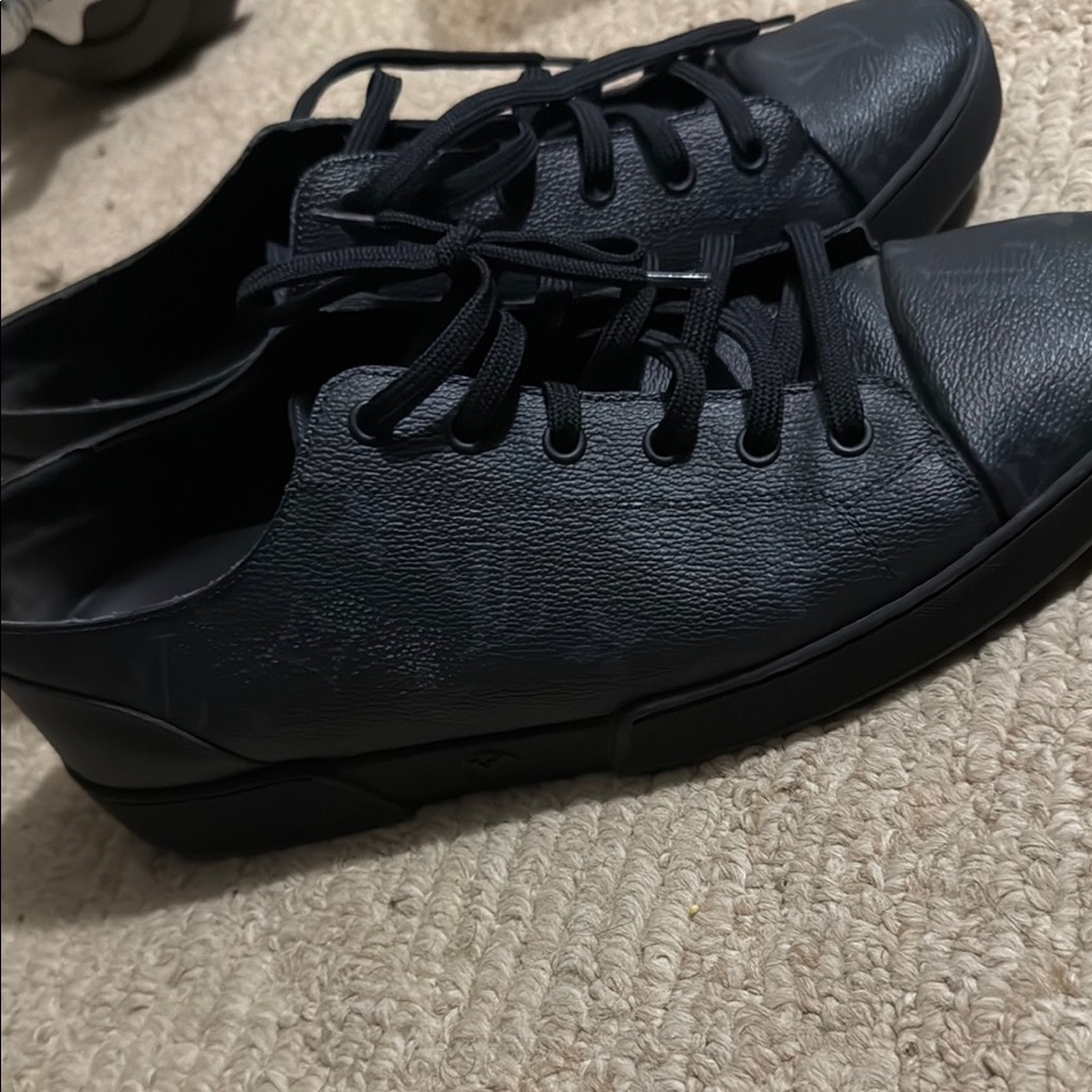 Louis Vuitton Match Up Monogram Black/Blue low trainers - Picture 4 of 7